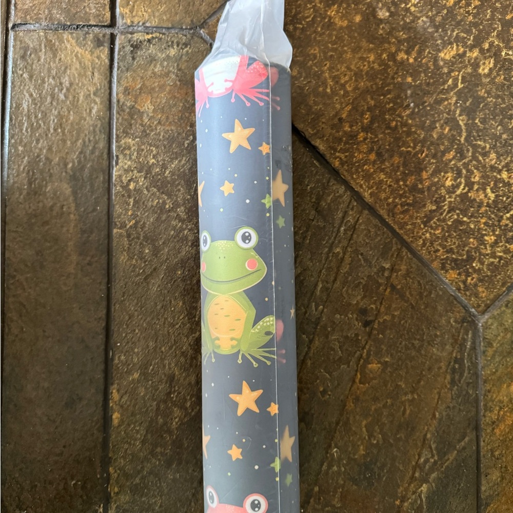 Colorful Frog Pattern Fabric - Picture 2 of 2